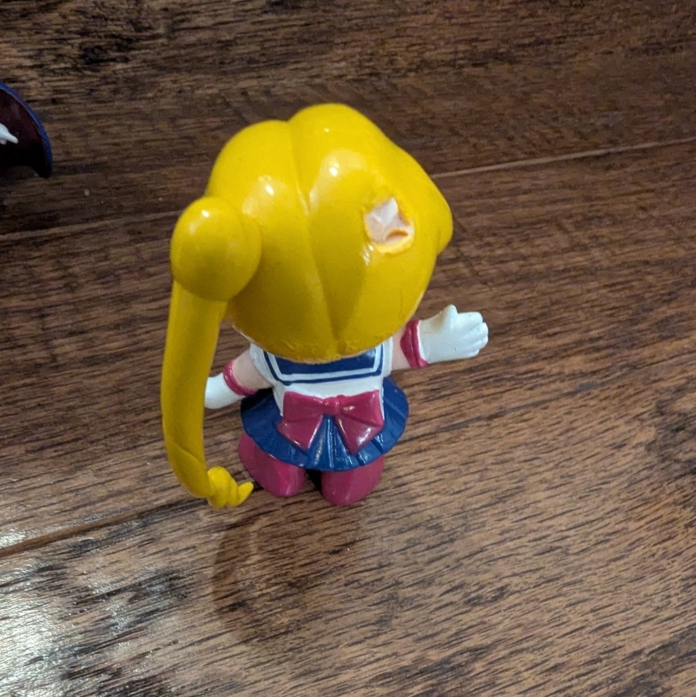 Vintage SAILOR MOON 1990s PVC Collection Scouts, Prince & Felines 8 Figures - Picture 6 of 10